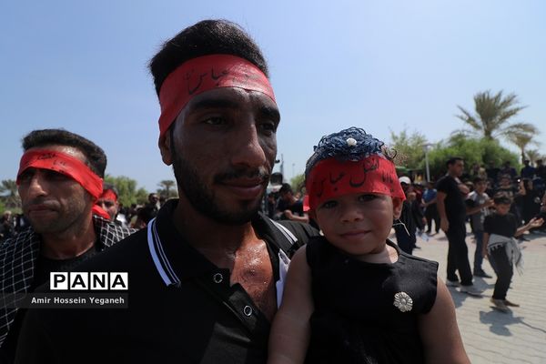 مراسم روز عاشورای حسینی در کیش