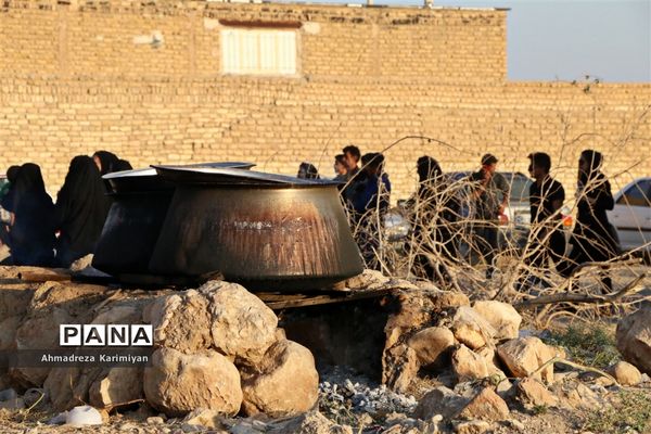 حال و هوای اربعین حسینی در موکب های روستای امیرحاجیلو