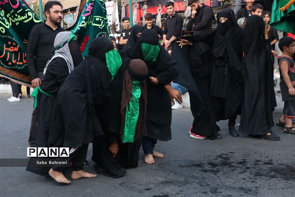مراسم عزاداری روز عاشورا در شهر قدس