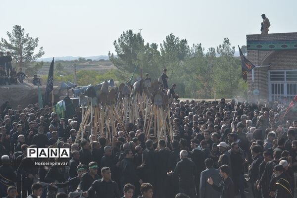 مراسم بیل‌زنی در شهرستان خوسف
