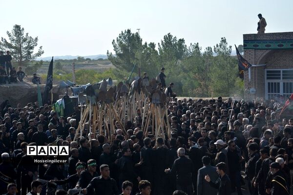 مراسم بیل‌زنی در شهرستان خوسف
