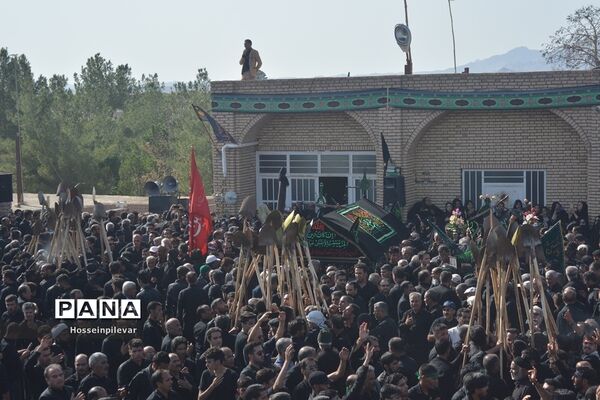 مراسم بیل‌زنی در شهرستان خوسف