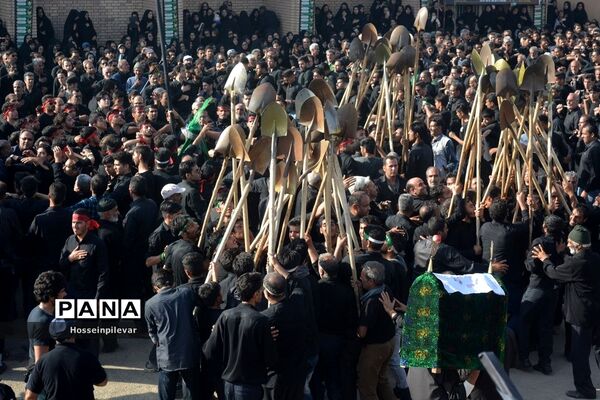 مراسم بیل‌زنی در شهرستان خوسف