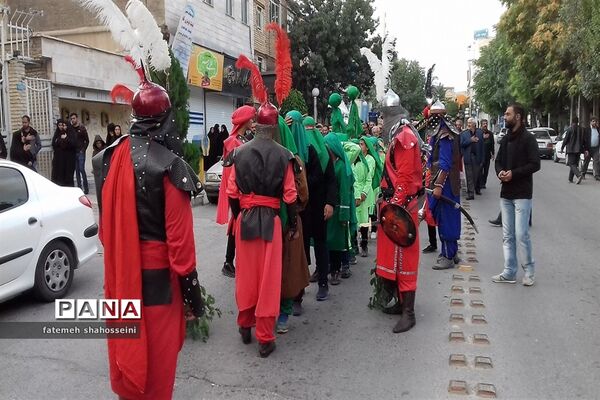مراسم عصر عاشورا در شهرستان فیروزکوه