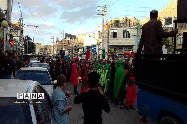 مراسم عصر عاشورا در شهرستان فیروزکوه