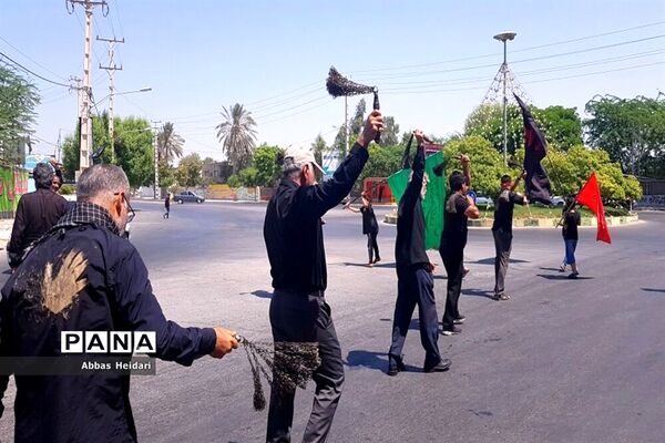 عزاداری روز عاشورا در محله‌های جنوبی بوشهر