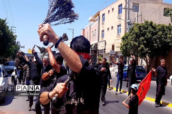 عزاداری روز عاشورا در محله‌های جنوبی بوشهر