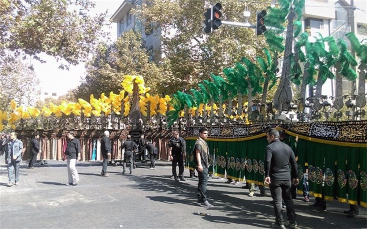 علامت کشی در روز سوم امام حسین (ع) در کرج ممنوع شد