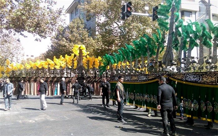 علامت کشی در روز سوم امام حسین (ع) در کرج ممنوع شد