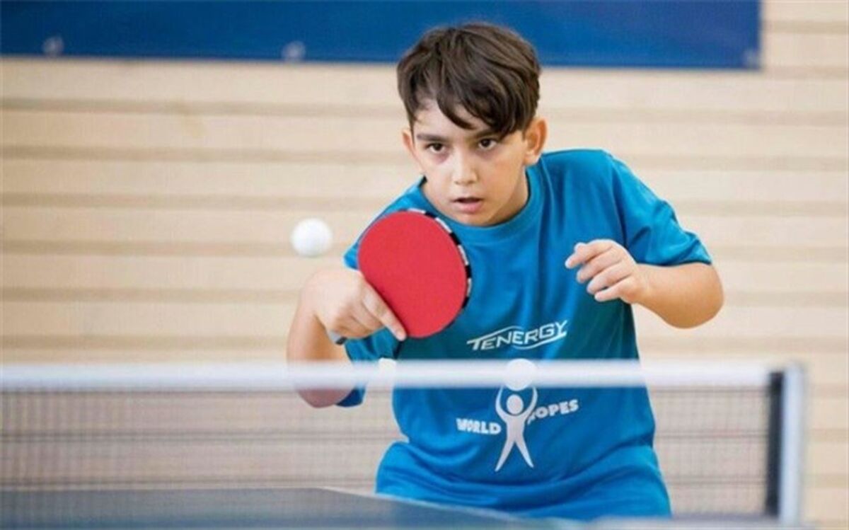 نوجوان ایرانی عضو تیم تنیس روی میز منتخب آسیا شد