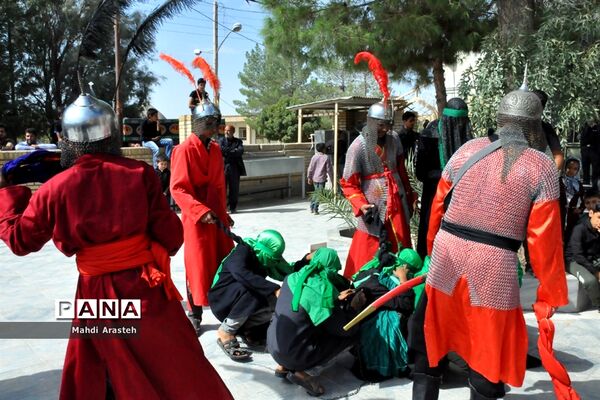 تعزیه اسرای کربلا  در شهرستان خوسف