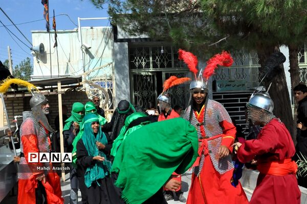 تعزیه اسرای کربلا  در شهرستان خوسف