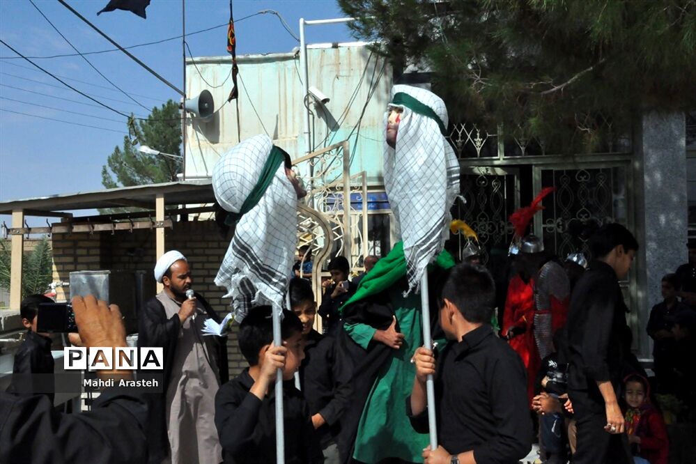 تعزیه اسرای کربلا  در شهرستان خوسف