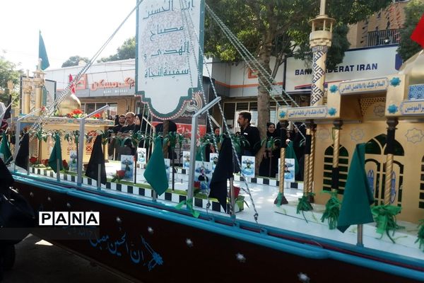 مراسم عزاداری سوم شهادت  امام حسین (ع) در همدان