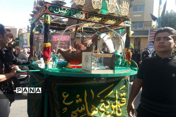 مراسم عزاداری سوم شهادت  امام حسین (ع) در همدان