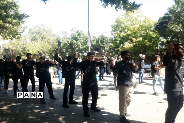 مراسم عزاداری سوم شهادت  امام حسین (ع) در همدان