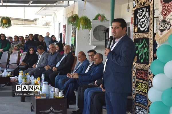 برگزاری آیین شکوفه‌های حسینی در امیدیه