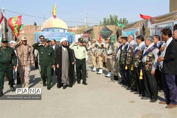 برگزاری مراسم صبحگاه مشترک نیروهای مسلح درشهر قدس