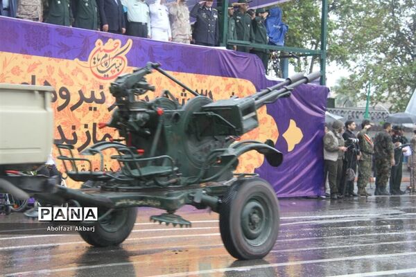 رژه نیروهای مسلح استان مازندران