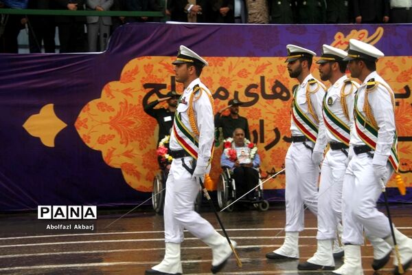 رژه نیروهای مسلح استان مازندران