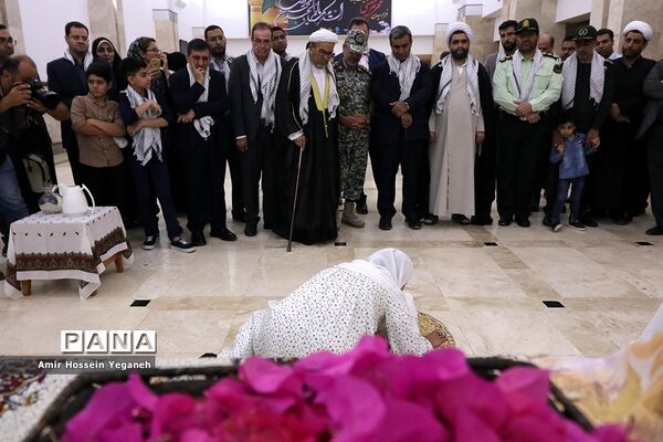 افتاحییه نمایشگاه دفاع مقدس در جزیره کیش