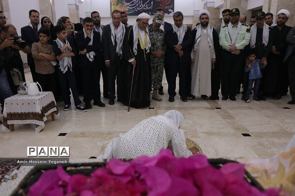 افتاحییه نمایشگاه دفاع مقدس در جزیره کیش