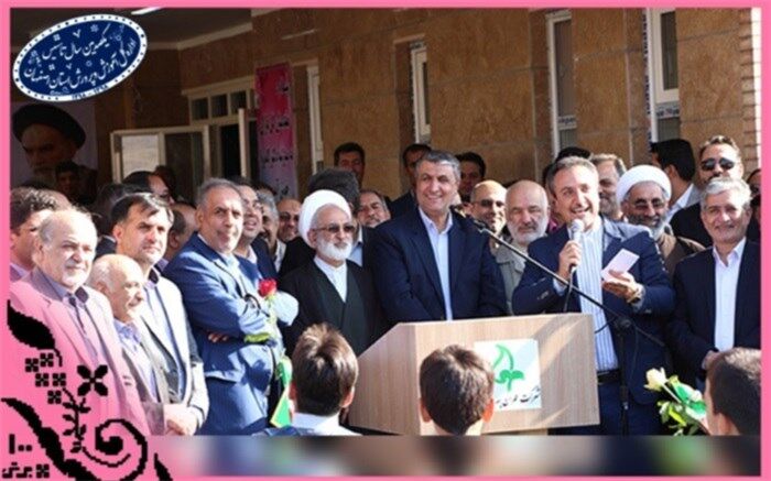 با حضور وزیر راه و شهرسازی؛ دبستان دکتر محمد علی کامروا  افتتاح شد