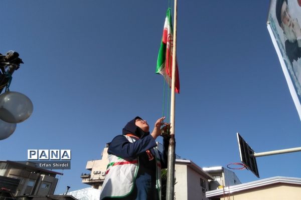 مراسم نمادین آغاز سال تحصیلی در قائمشهر