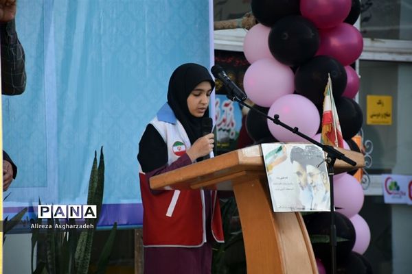 مراسم نمادین آغاز سال تحصیلی جدید در بابلسر