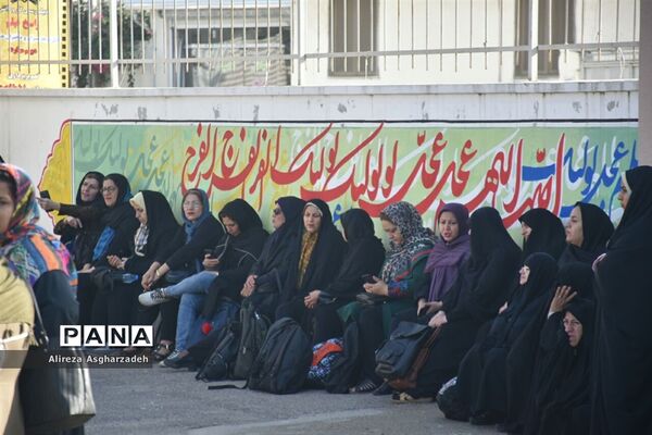 مراسم نمادین آغاز سال تحصیلی جدید در بابلسر