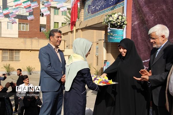 آیین بازگشایی مدارس در ناحیه یک ری