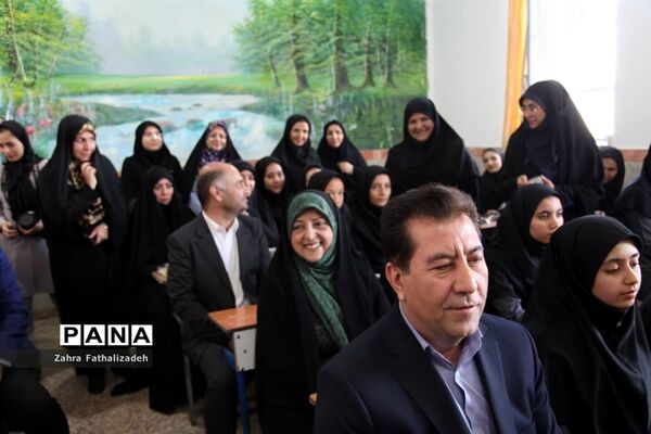 مراسم آغاز سال تحصیلی جدید در آموزشگاه فضیلت ناحیه یک بهارستان