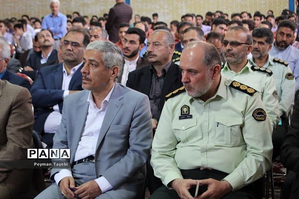 آیین نمادین زنگ مهر و مقاومت در دبیرستان محمد رسول الله سمنان-2