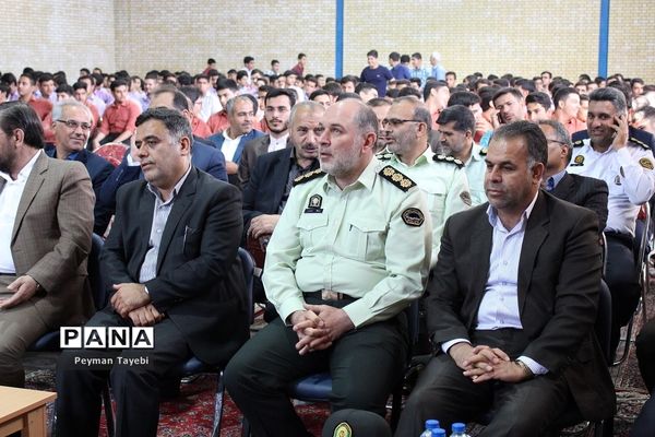 آیین نمادین زنگ مهر و مقاومت در دبیرستان محمد رسول الله سمنان-2