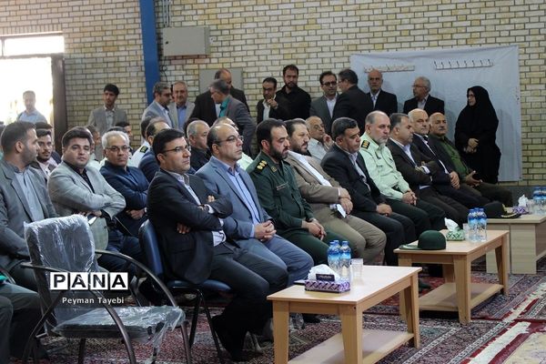 آیین نمادین زنگ مهر و مقاومت در دبیرستان محمد رسول الله سمنان-2