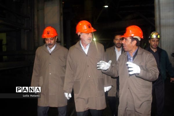 بازدید استاندار آذربایجان شرقی از مجتمع مس سونگون