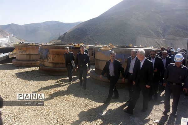 بازدید استاندار آذربایجان شرقی از مجتمع مس سونگون