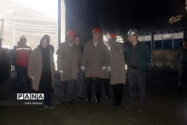 بازدید استاندار آذربایجان شرقی از مجتمع مس سونگون