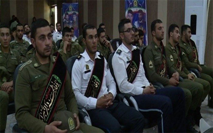 تجلیل ازسربازان نمونه ناجا درورامین