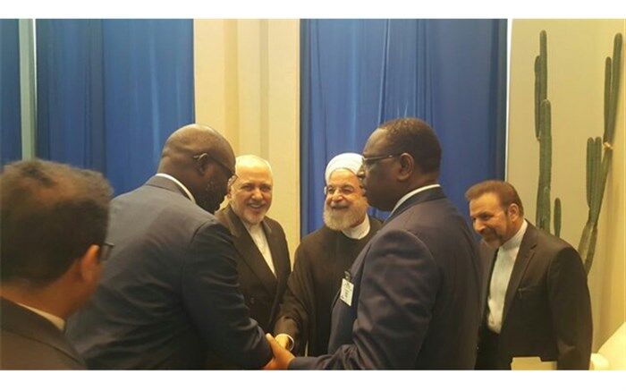 روحانی با روسای جمهور لیبریا و سنگال دیدار کرد