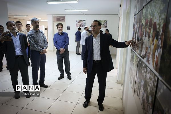 افتتاح نمایشگاه عکس دائمی تشکیلات دانش آموزی