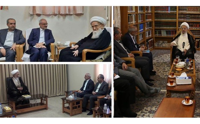 دیدار وزیرآموزش و پرورش با آیات عظام مکارم شیرزای، صافی گلپایگانی و جوادی آملی
