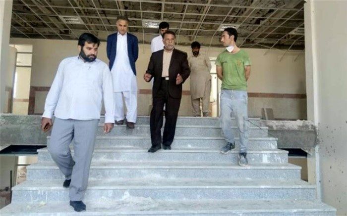 بازدید مدیرکل آموزش و پرورش سیستان و بلوچستان از طرح های نیمه تمام منطقه لاشار