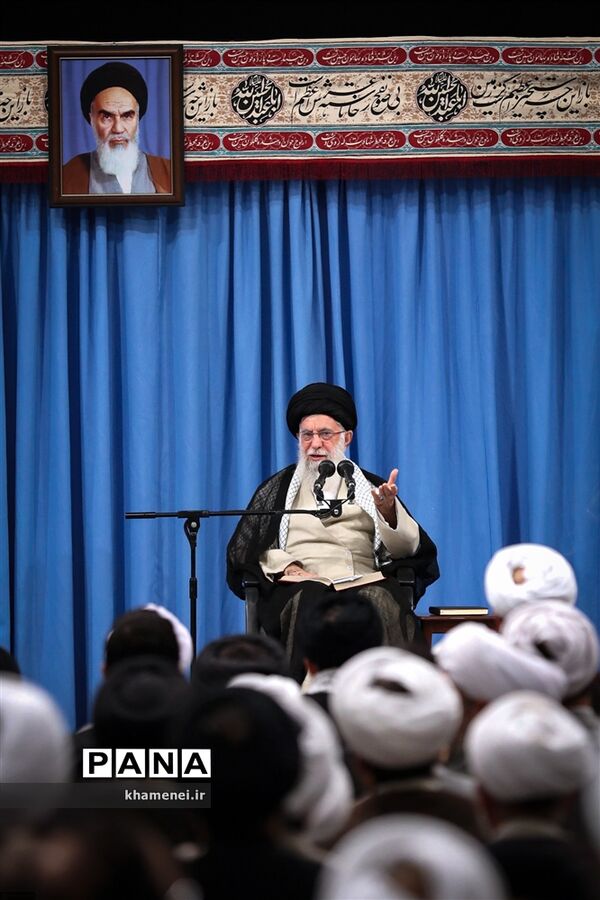 جلسه درس خارج فقه رهبر معظم انقلاب اسلامی
