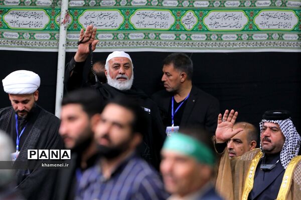دیدار جمعی از موکب‌داران عراقی با رهبر انقلاب اسلامی