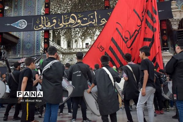 حرکت نمادین کاروان اسرای کربلا در قم