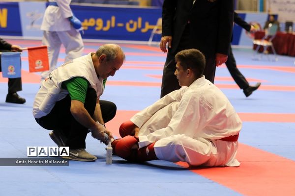 پانزدهمین دوره مسابقات بین المللی کاراته در ارومیه رده سنی جوانان