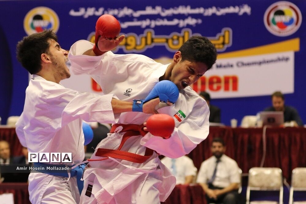 پانزدهمین دوره مسابقات بین المللی کاراته در ارومیه رده سنی جوانان