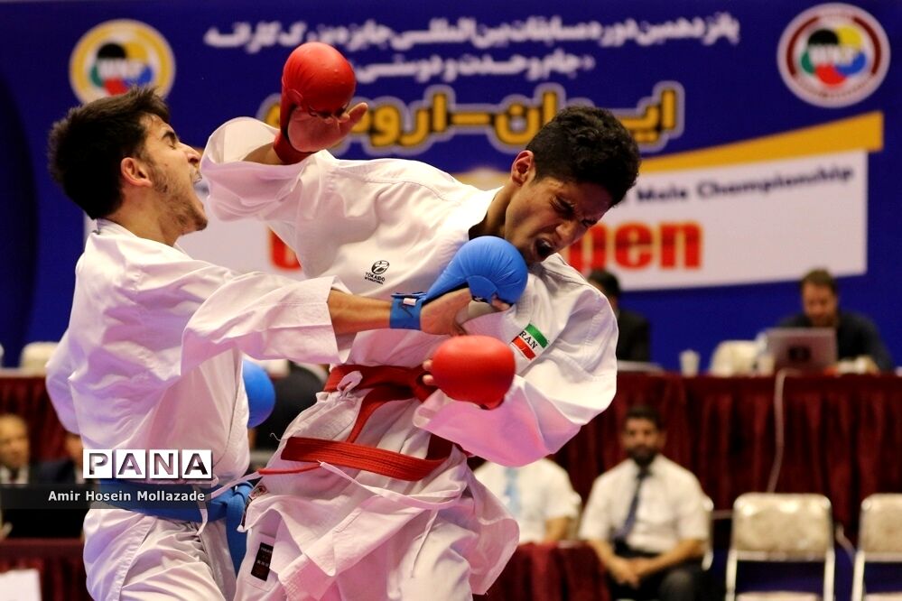 پانزدهمین دوره مسابقات بین المللی کاراته در ارومیه رده سنی جوانان
