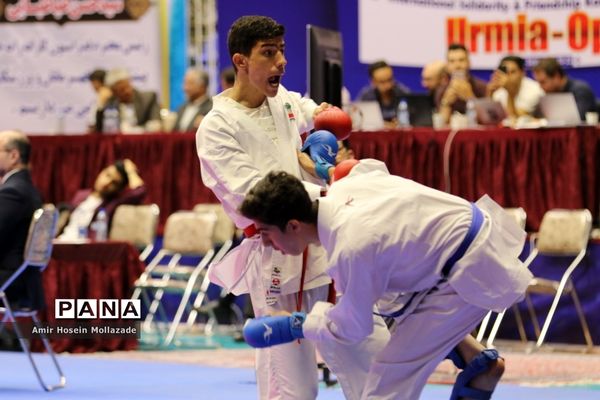 پانزدهمین دوره مسابقات بین المللی کاراته در ارومیه رده سنی جوانان